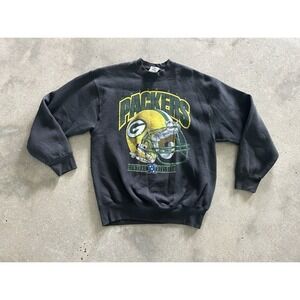 Men's Vintage Pro Player Sportswear NFL Green Bay Packers Sweatshirt‎ Sz Large